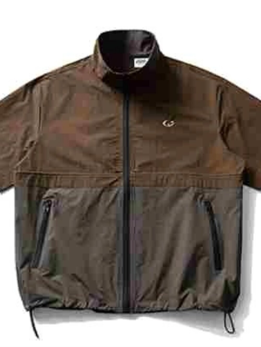 Brown Two Tone Windbreaker